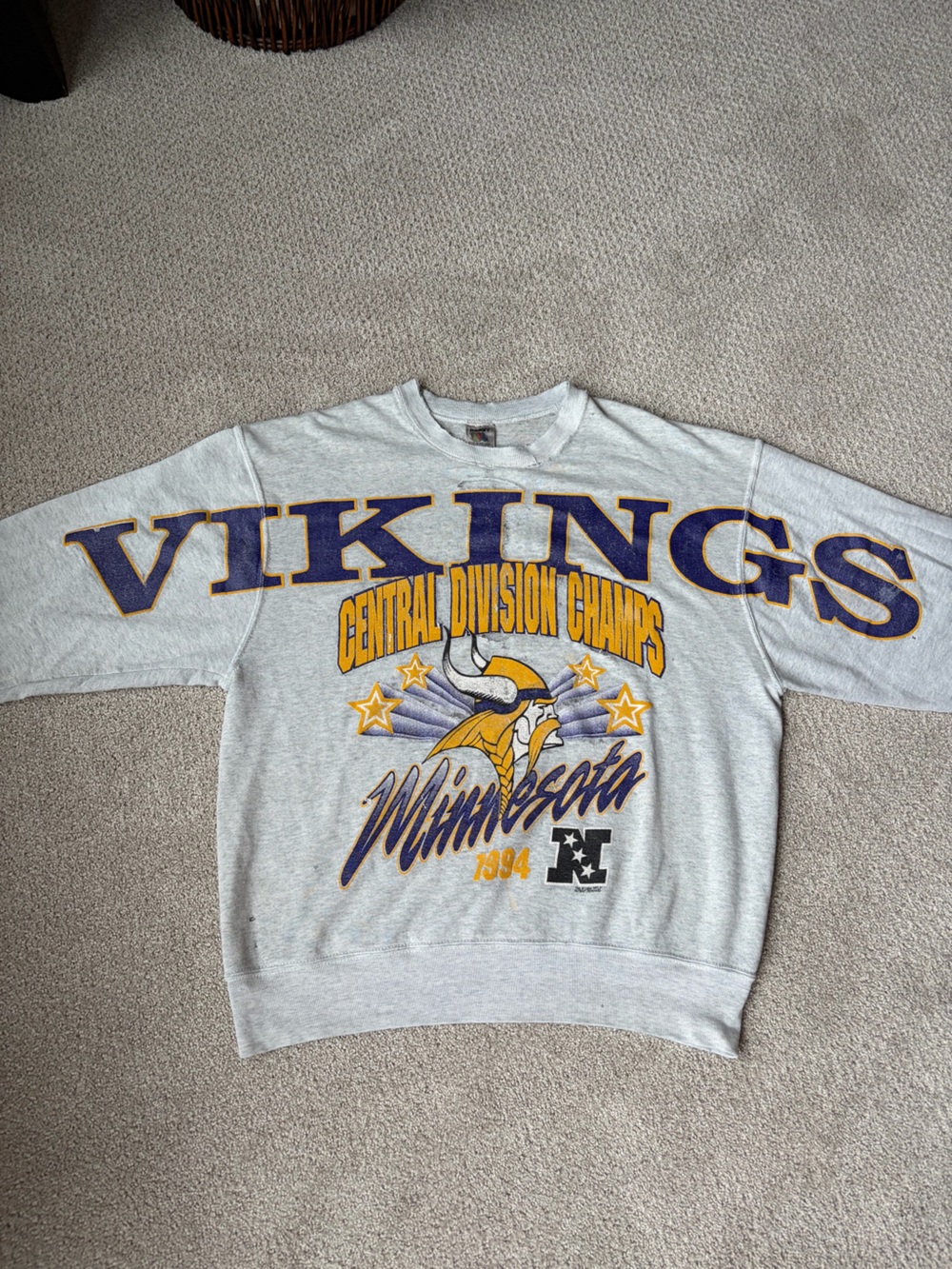 Vintage Minnesota Vikings Sweatshirt